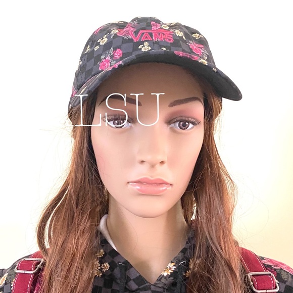 VANS Hats Womens Court Side Print Cap - Floral - Picture 7 of 8